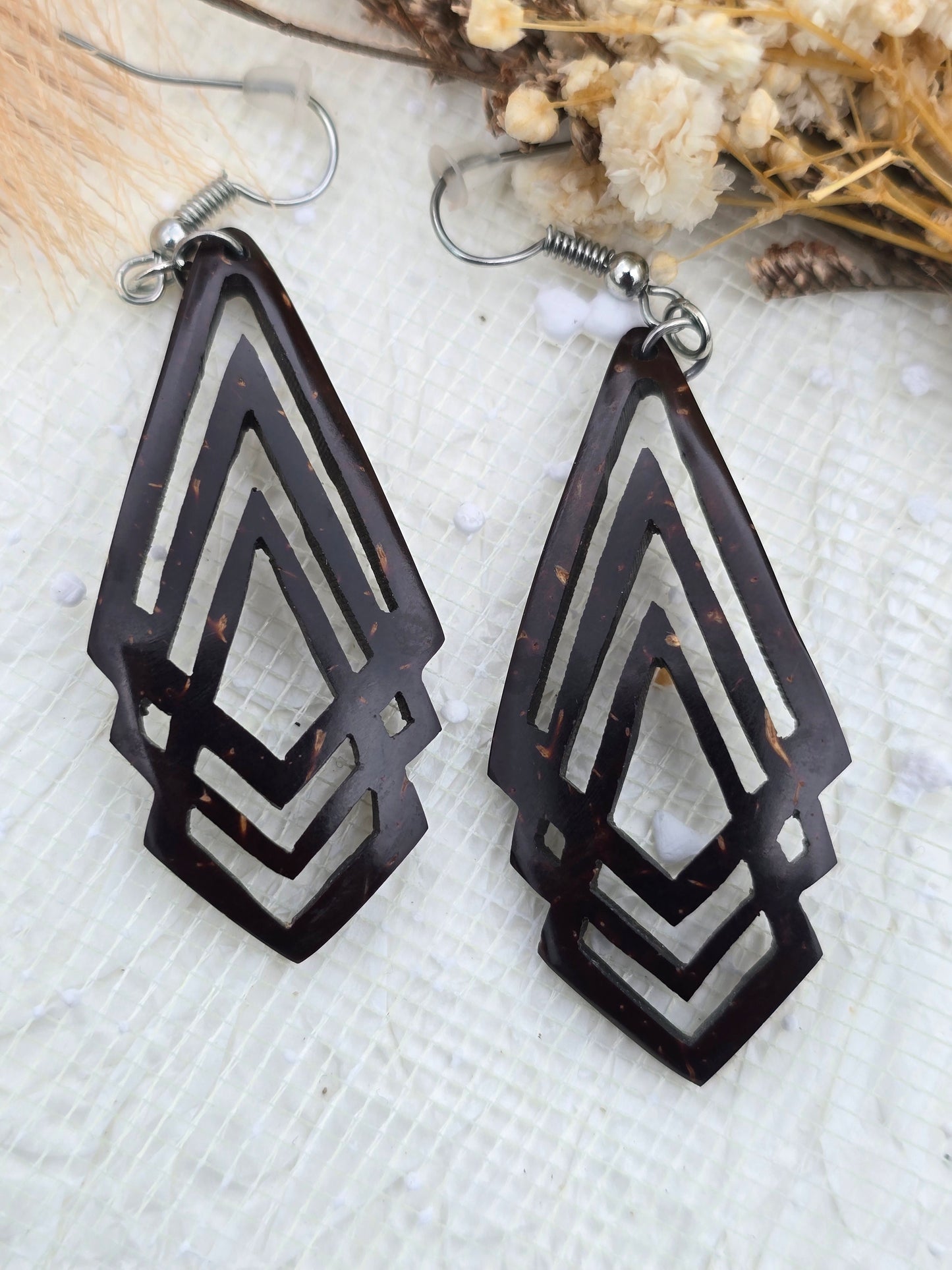 Coconut shell Earrings