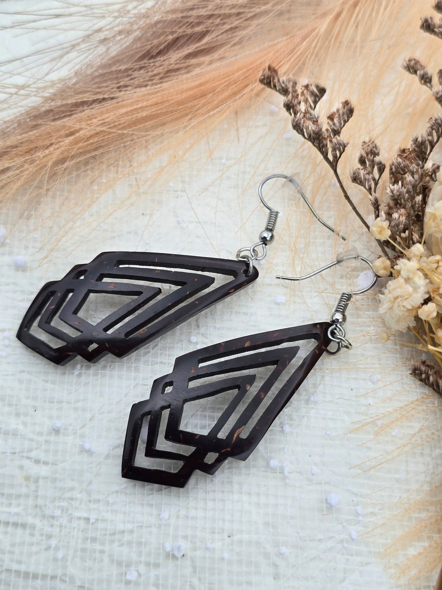 Coconut shell Earrings