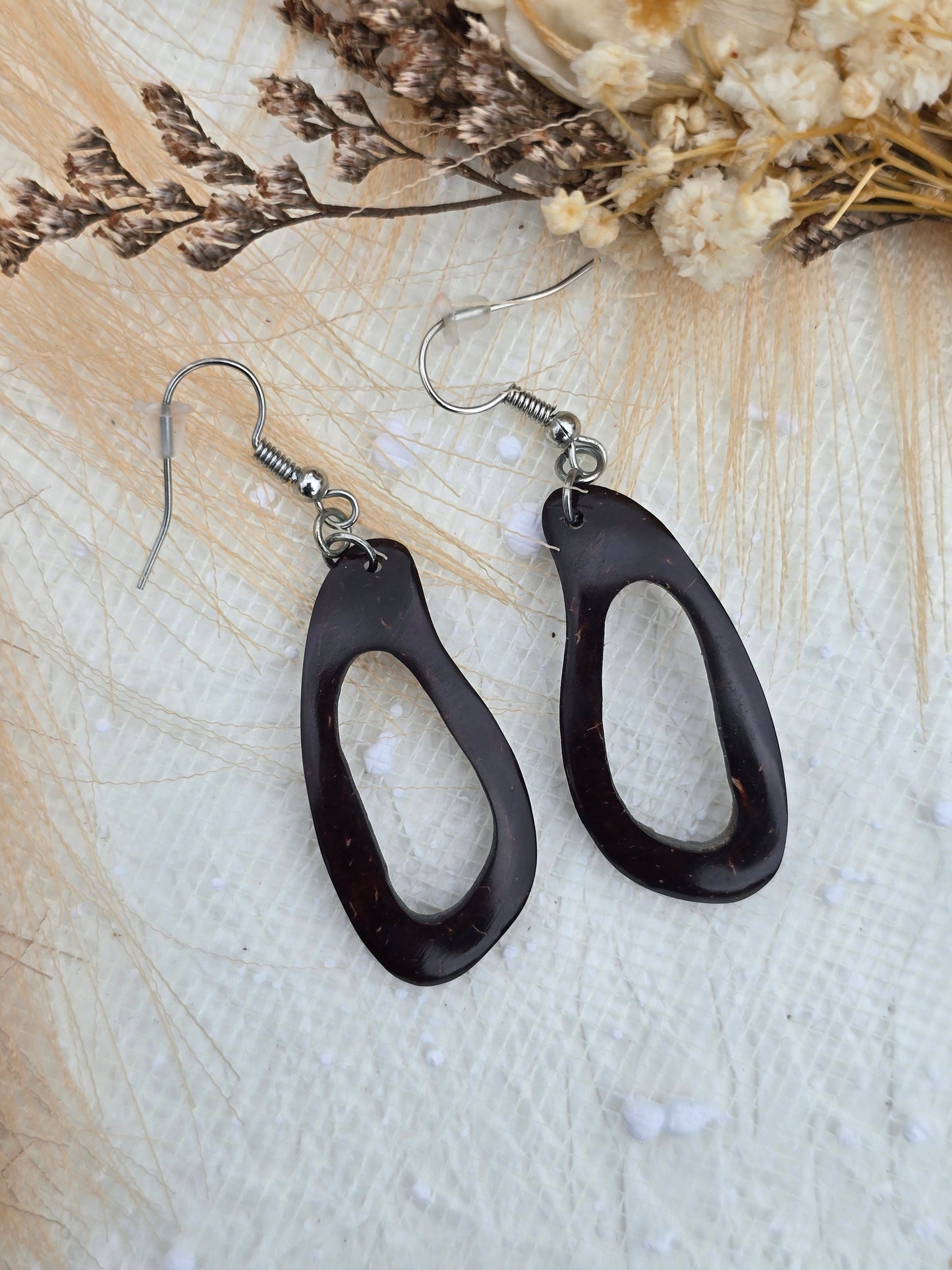 Coconut shell Earrings