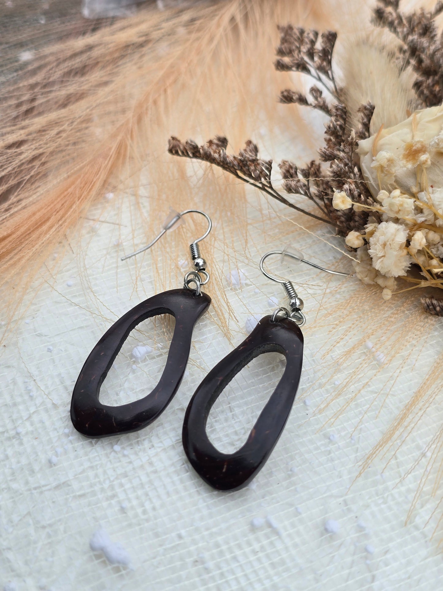 Coconut shell Earrings