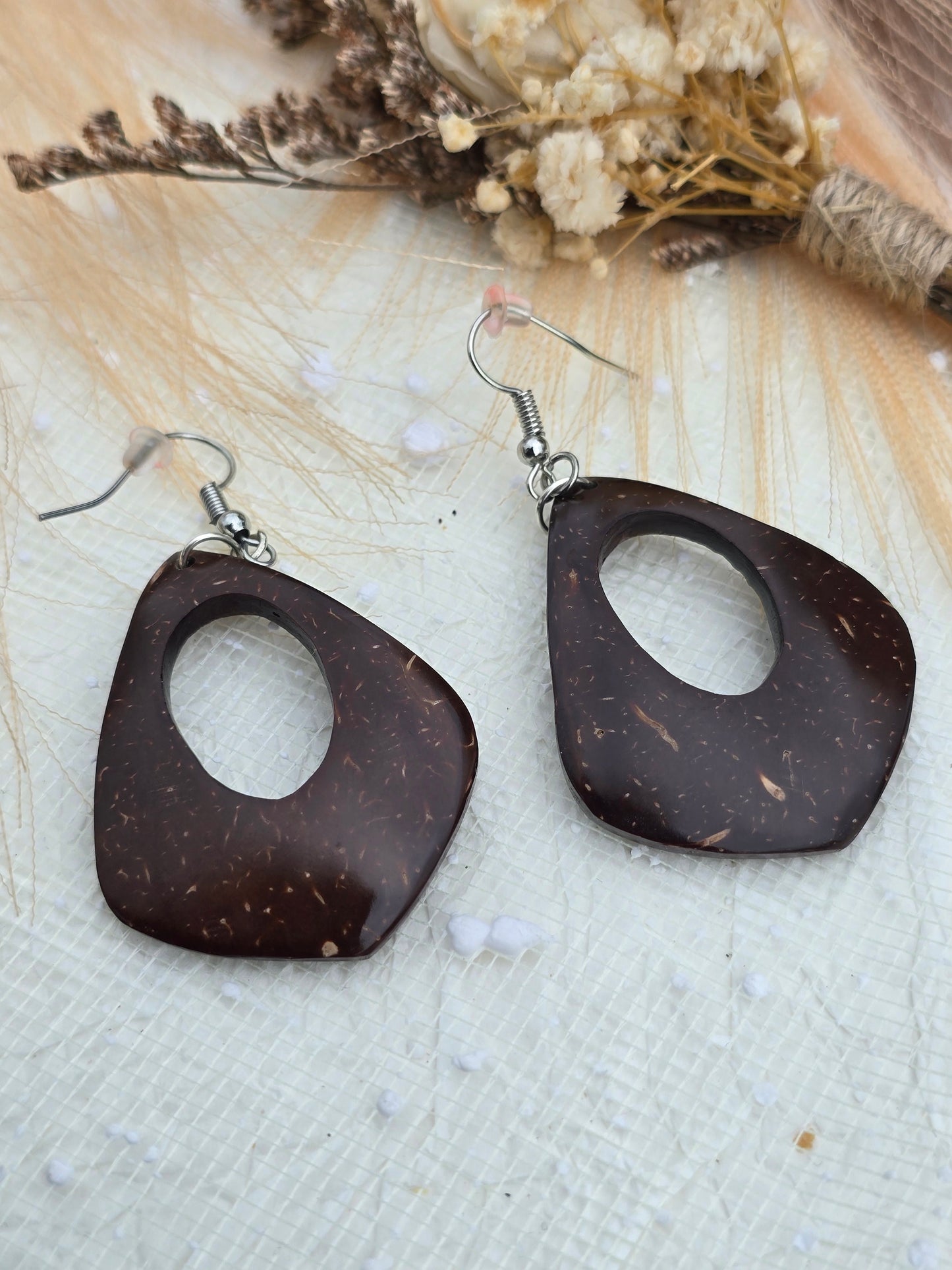 Coconut shell Earrings
