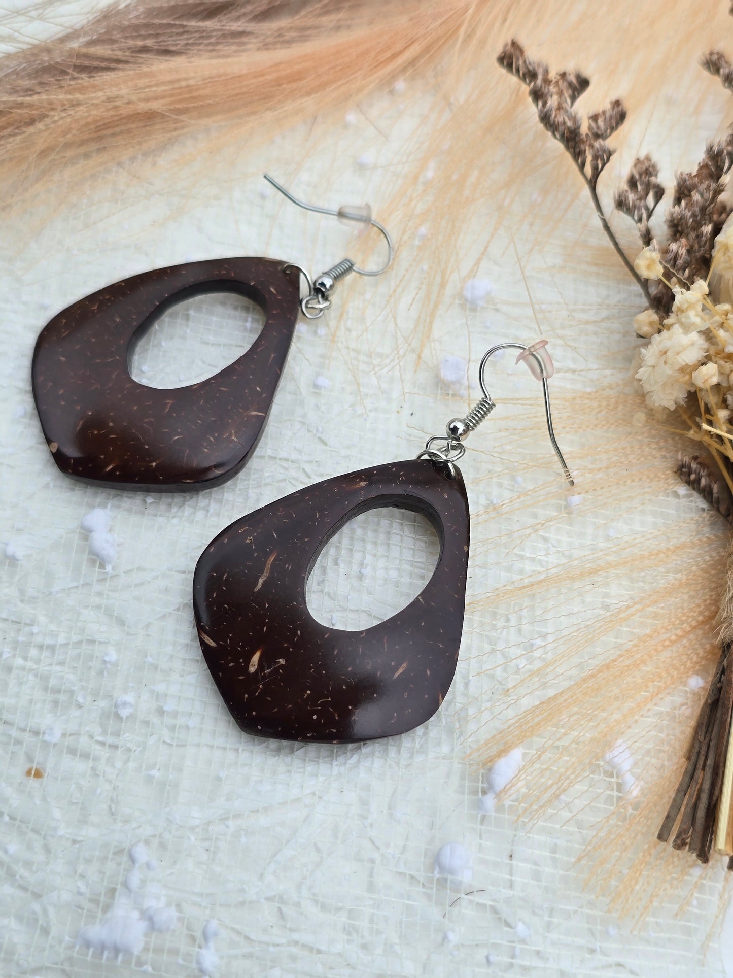 Coconut shell Earrings