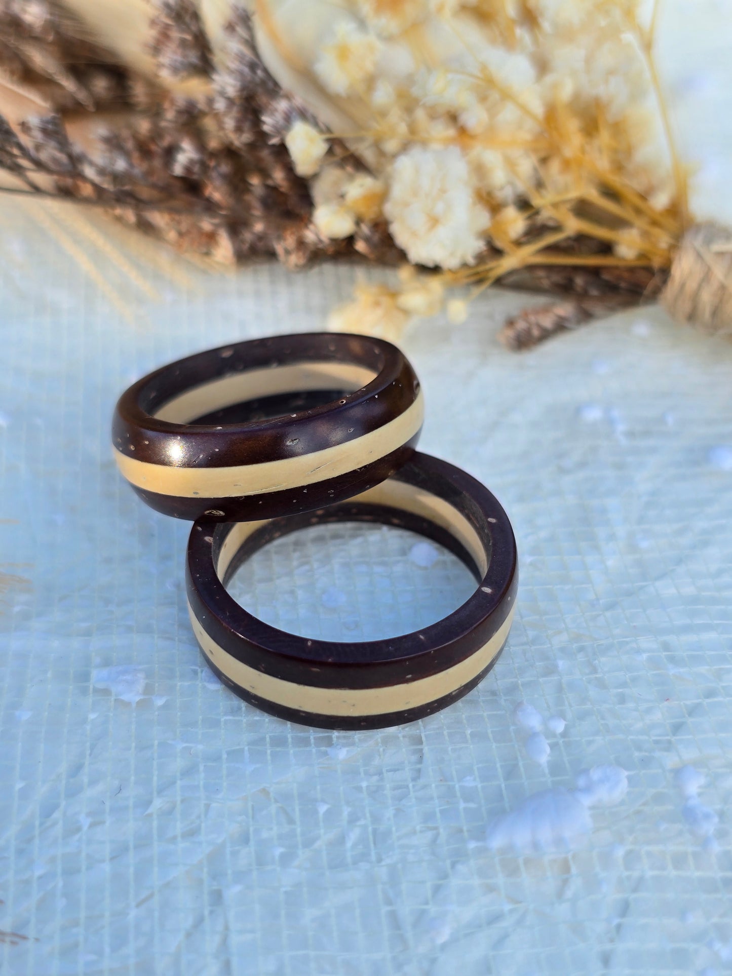 Coconut shell Ring