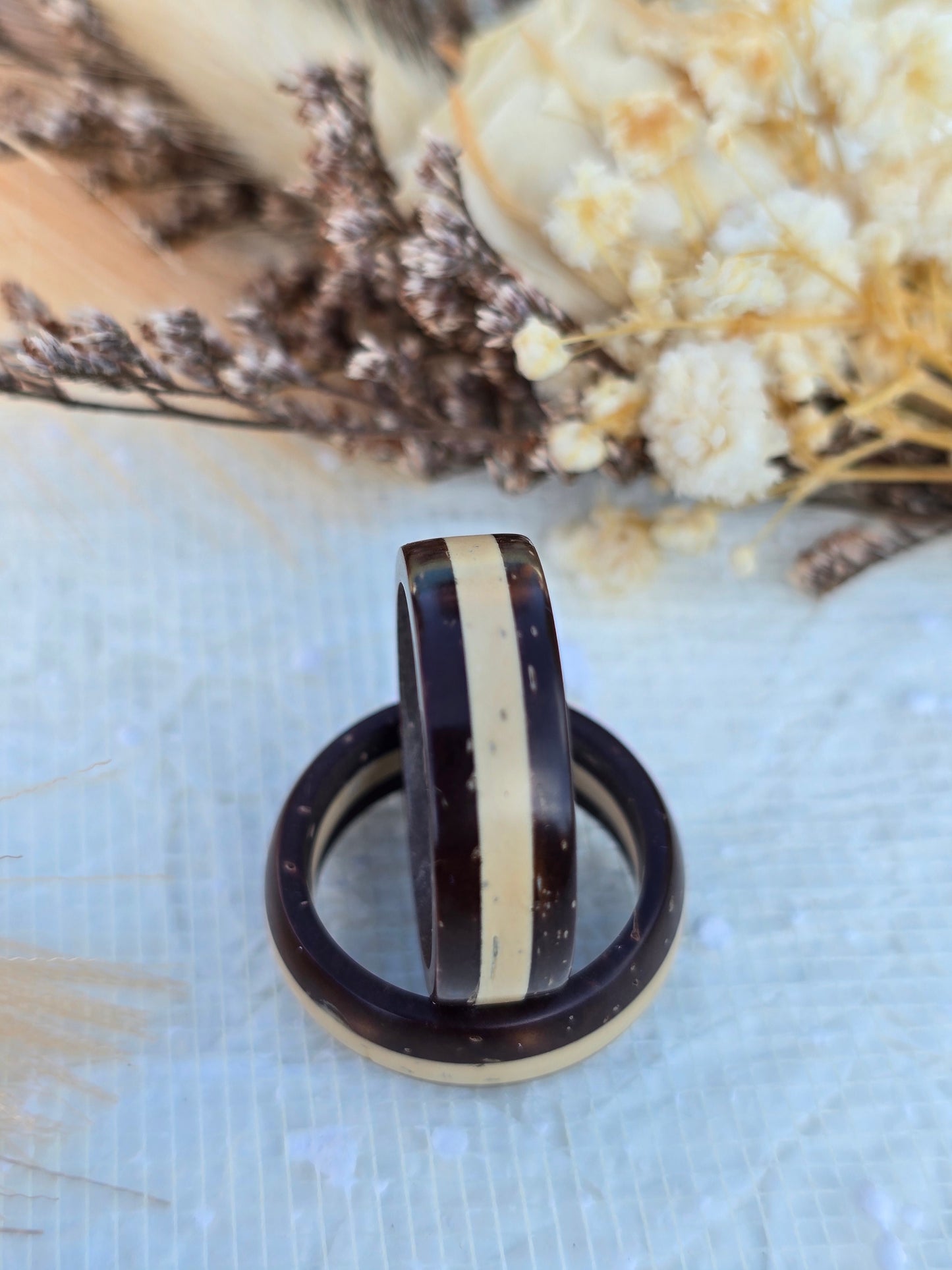 Coconut shell Ring