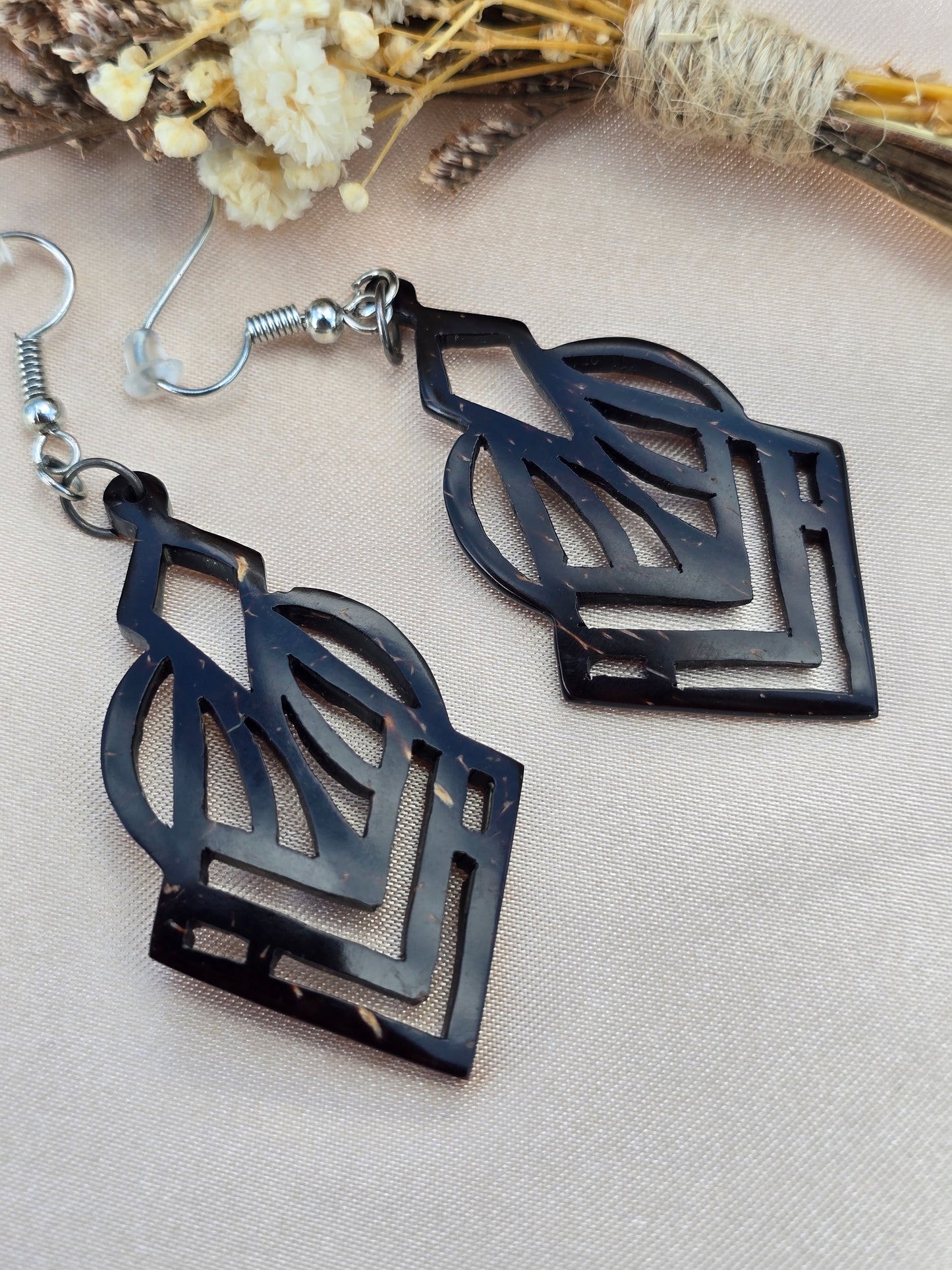 Coconut shell Earrings