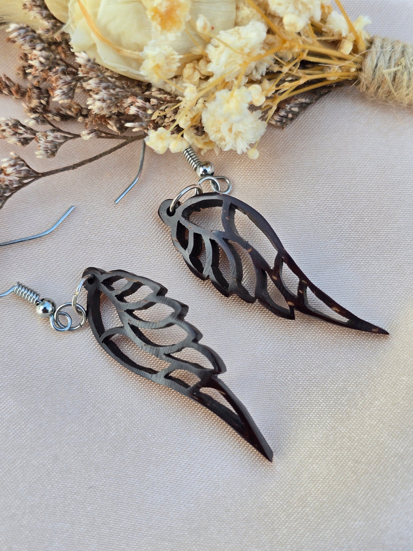 Coconut shell Earring