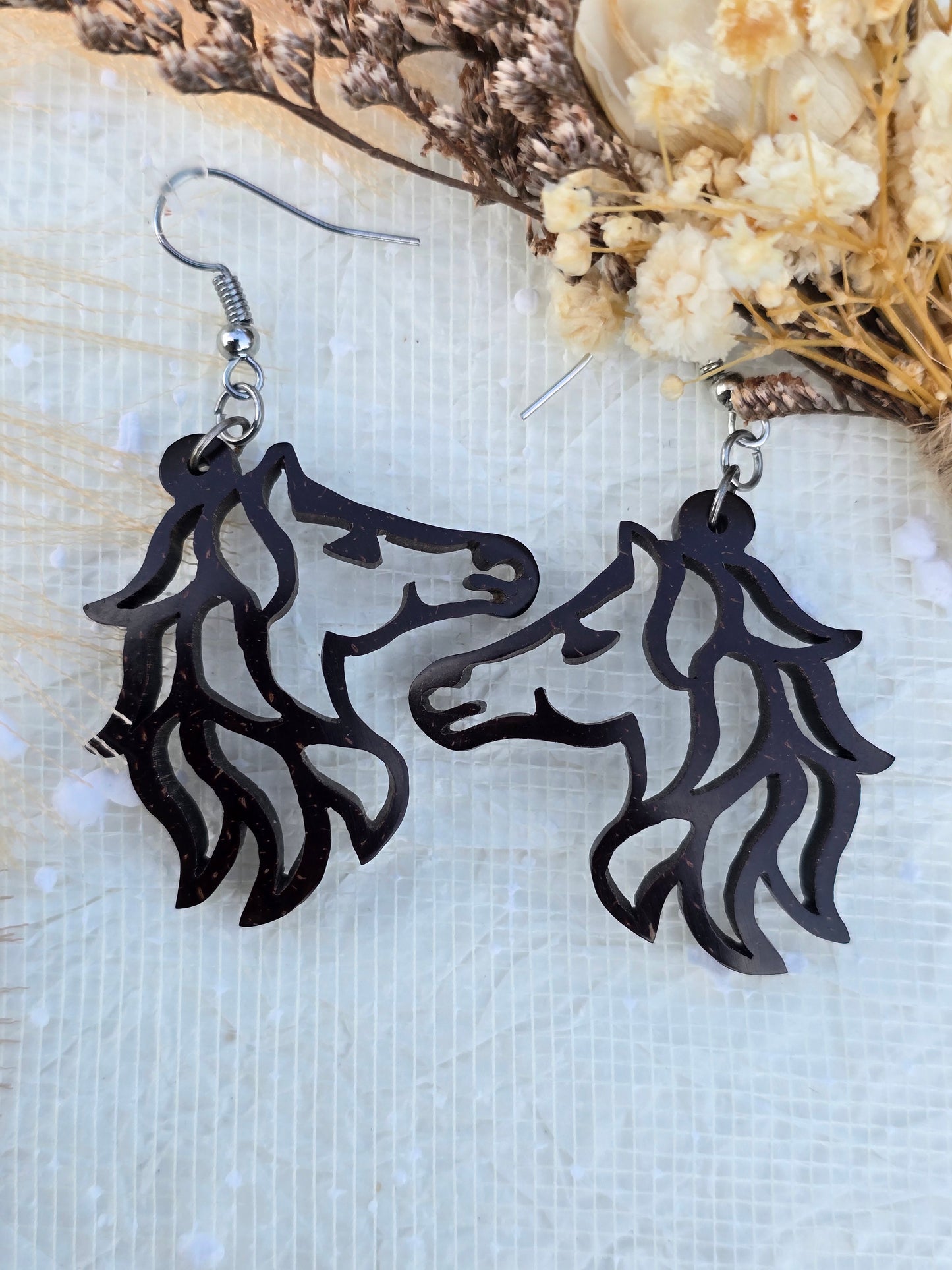 Coconut shell Earrings