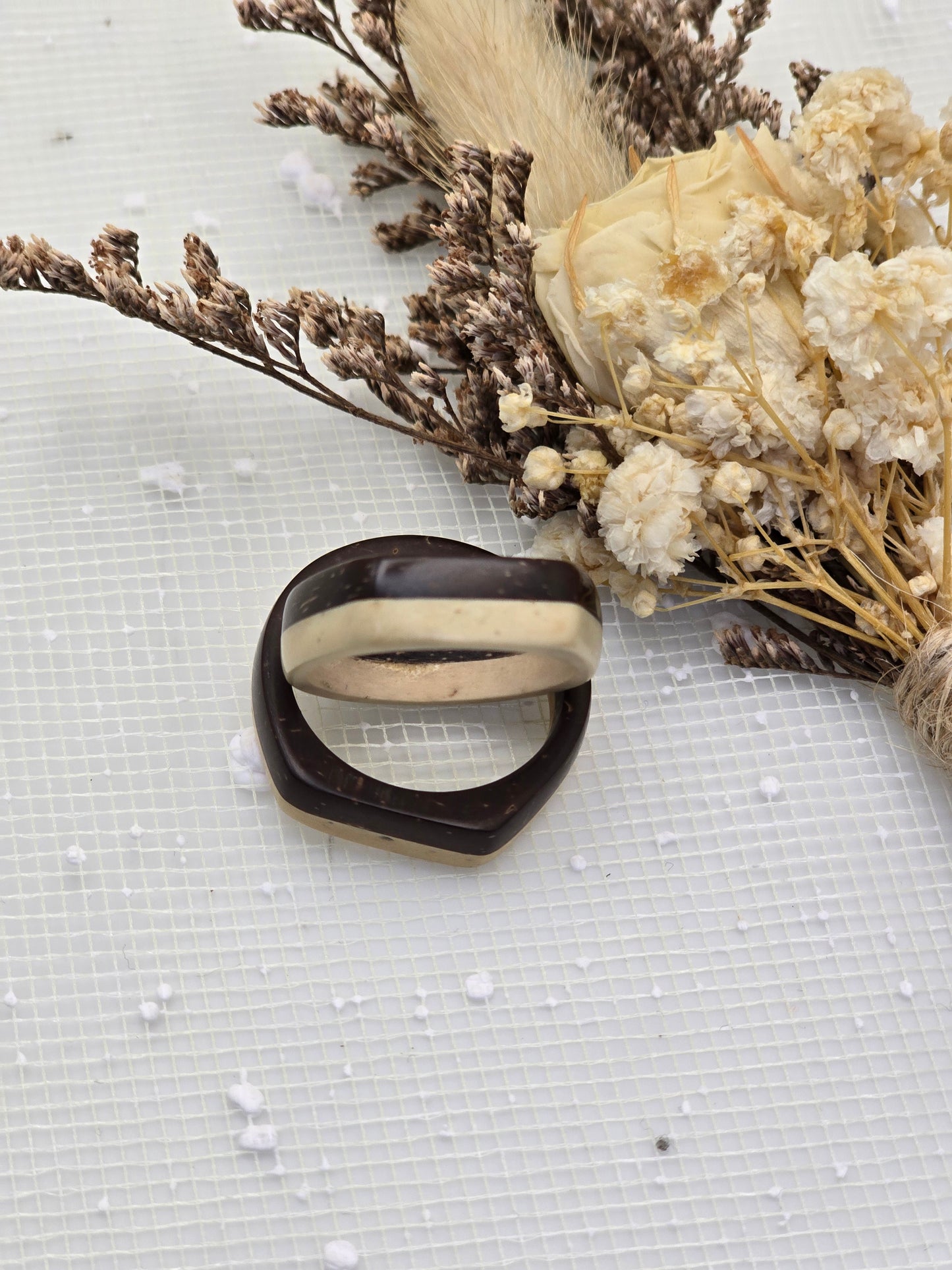 Coconut shell Ring