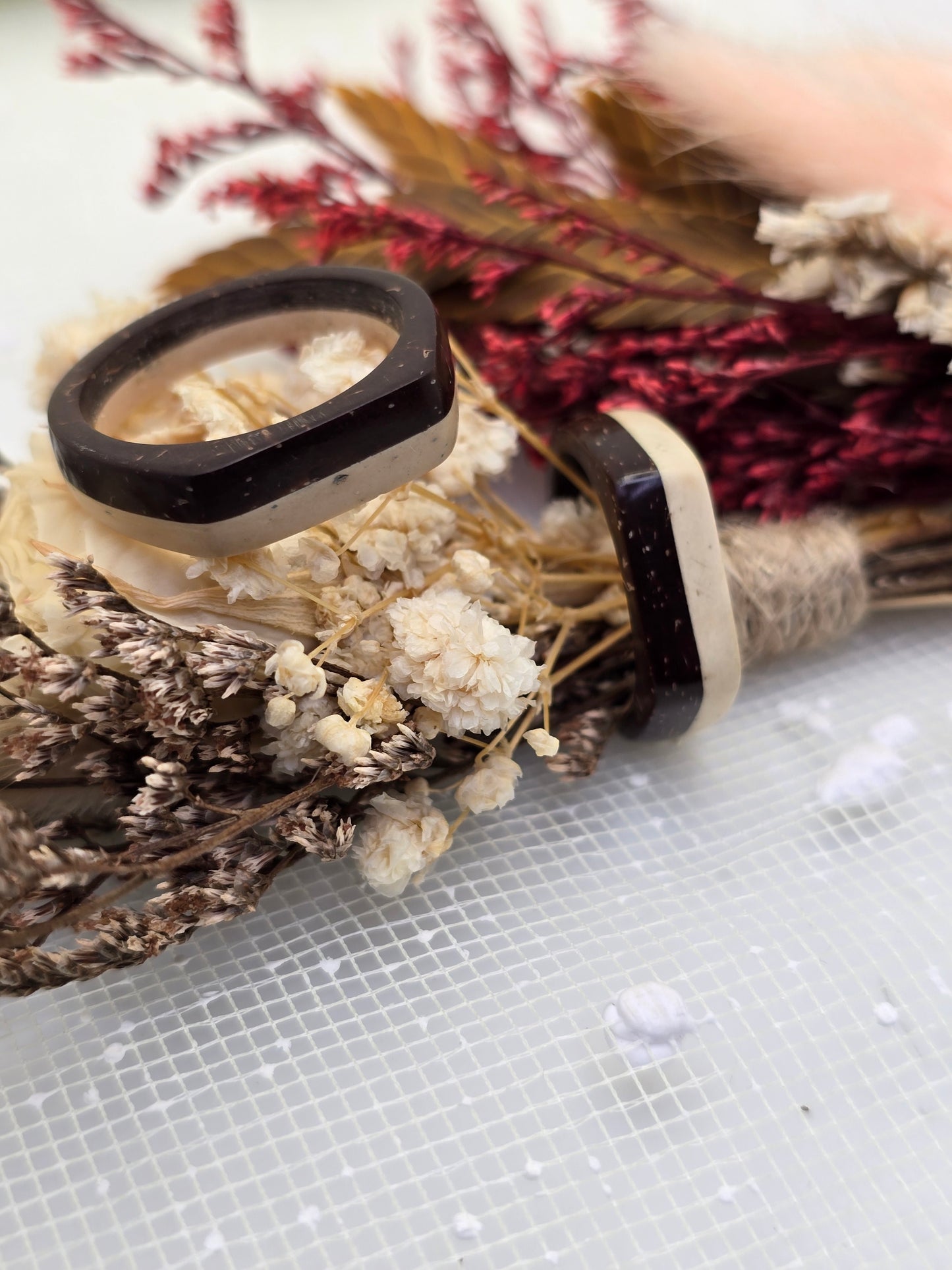 Coconut shell Ring