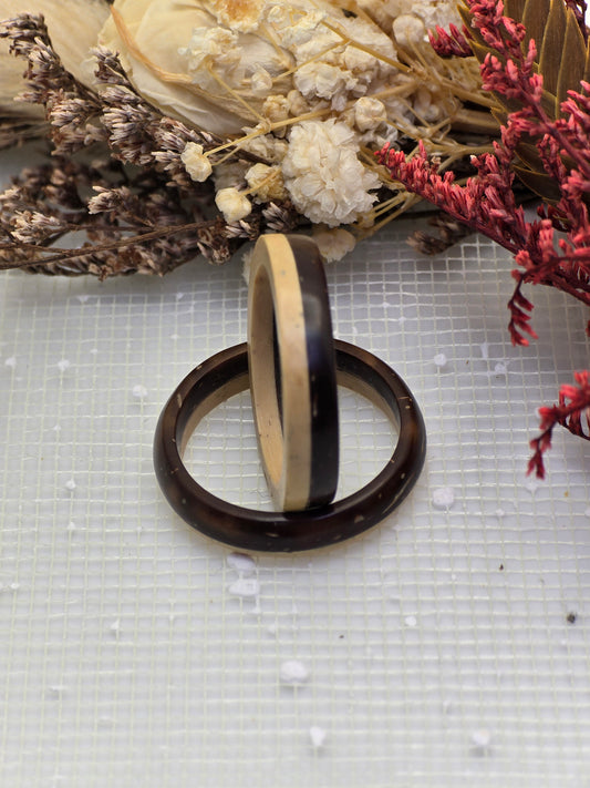 Coconut shell Ring