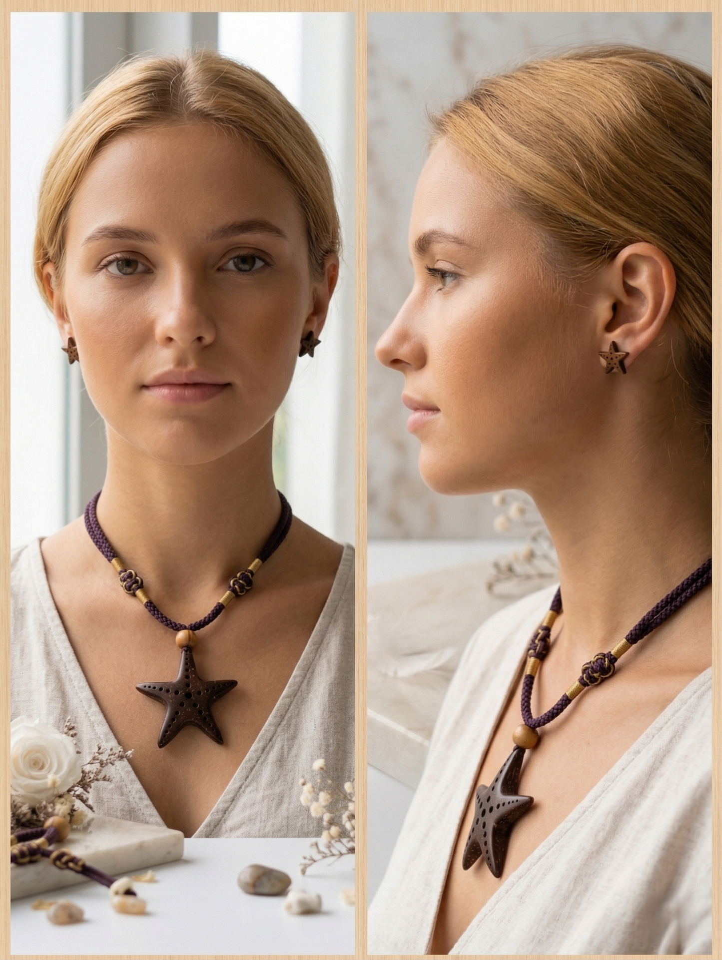 Coconut shell Necklace