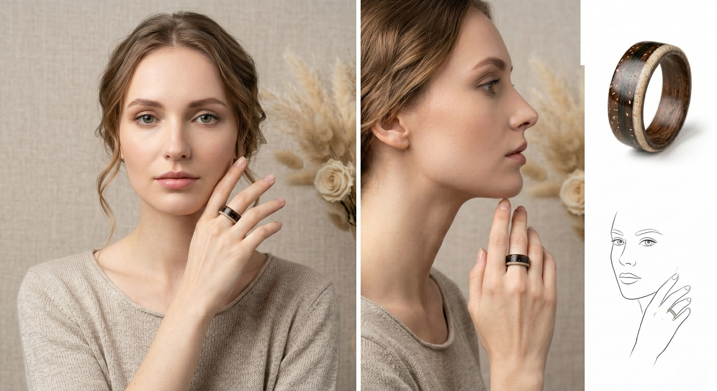 Coconut Shell Ring