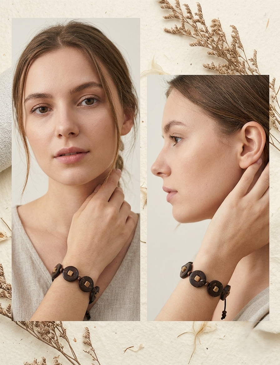 Coconut Shell Bracelets