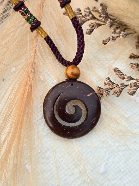 Coconut shell Necklace