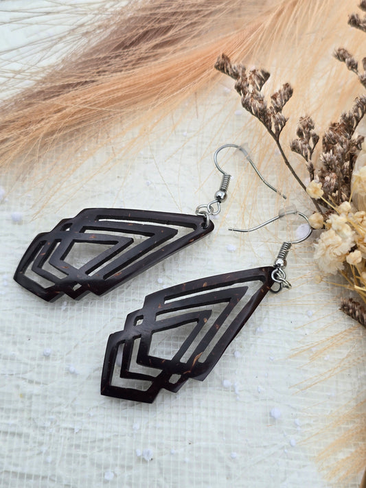 Coconut shell Earrings