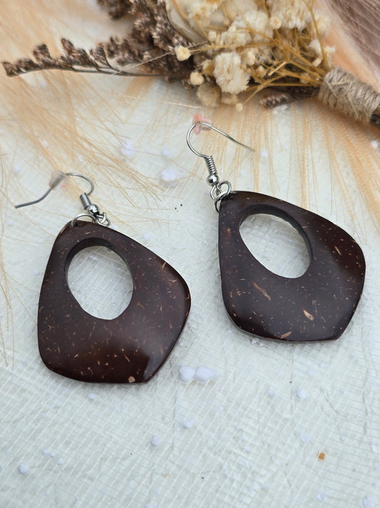 Coconut shell Earrings