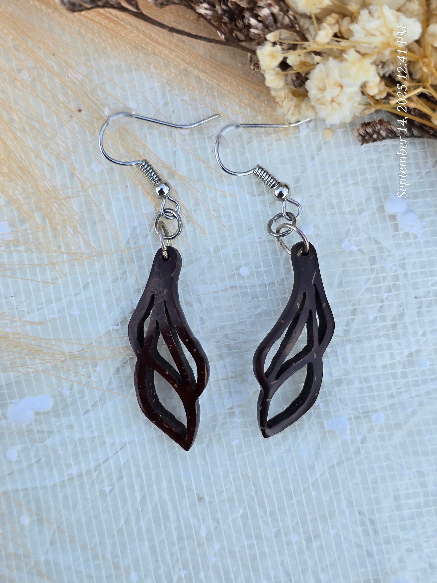 Coconut shell Earrings