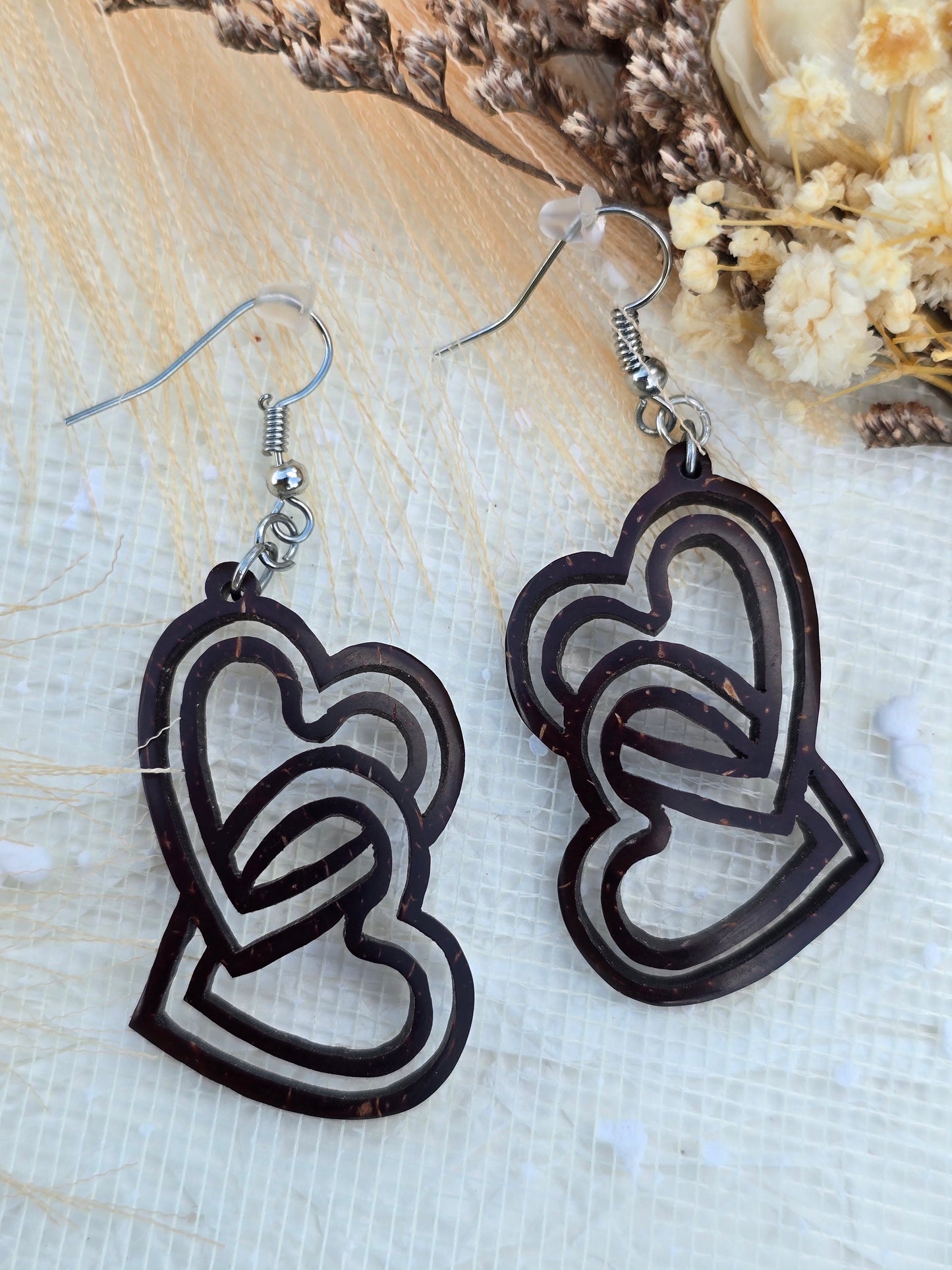 Coconut shell Earrings