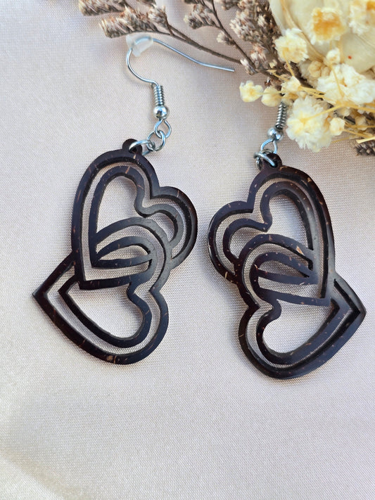Coconut shell Earrings