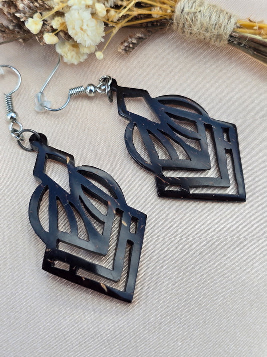 Coconut shell Earrings