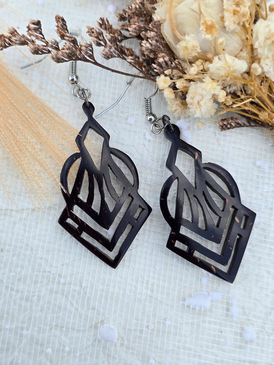 Coconut shell Earrings