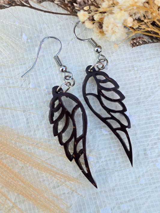 Coconut shell Earring