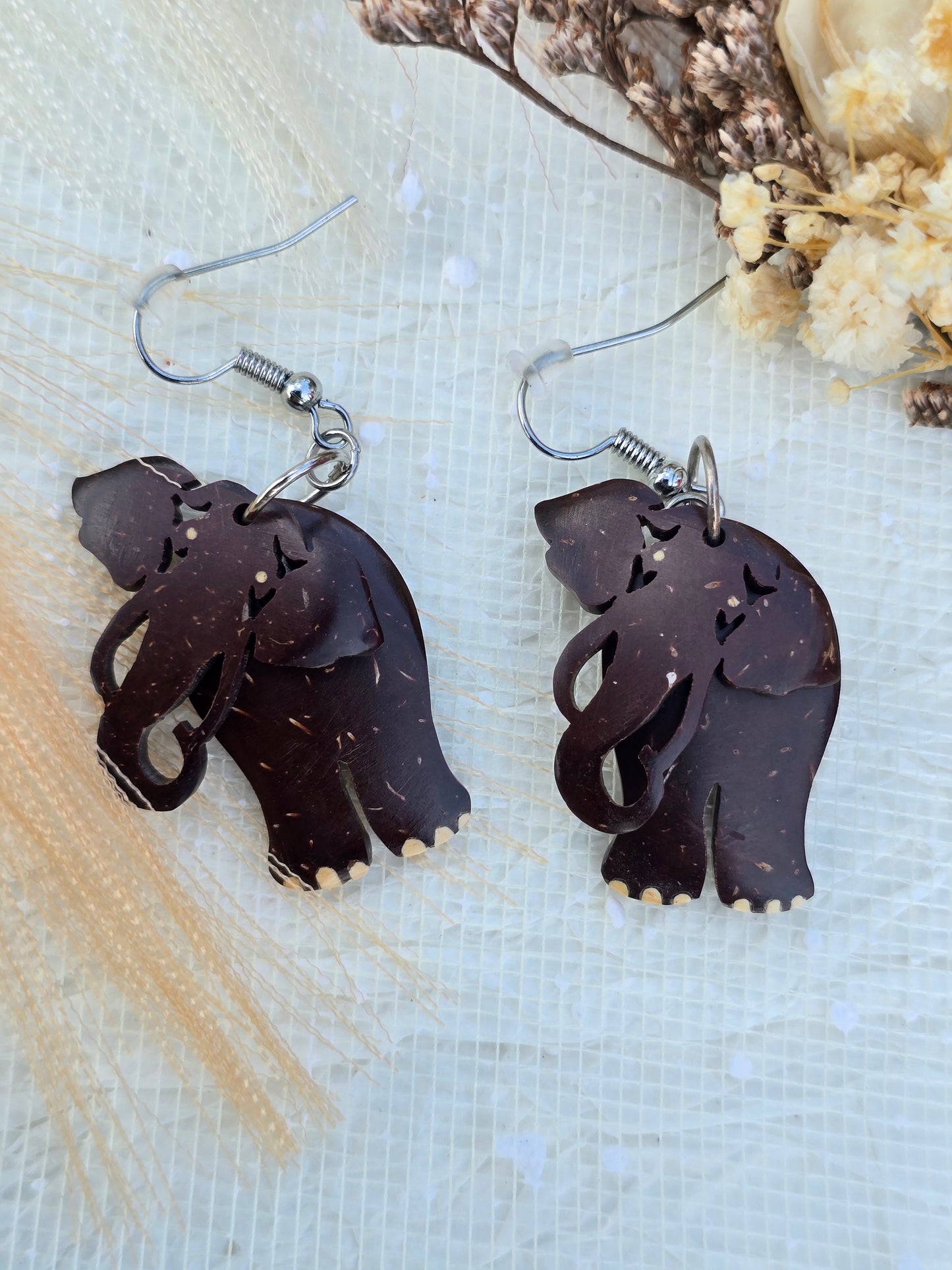 Coconut shell Earrings