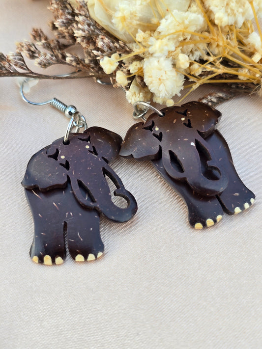 Coconut shell Earrings