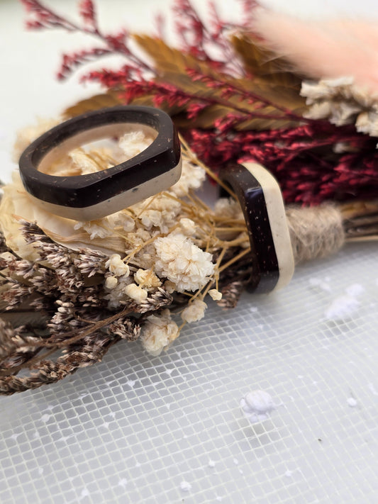 Coconut shell Ring
