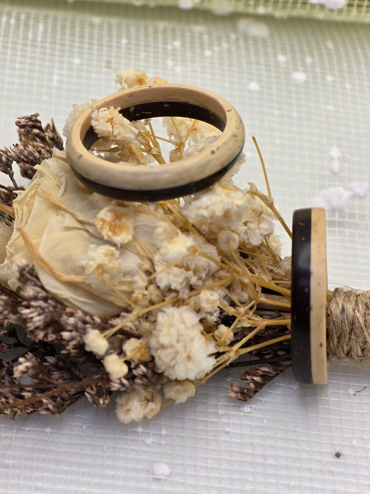 Coconut shell Ring