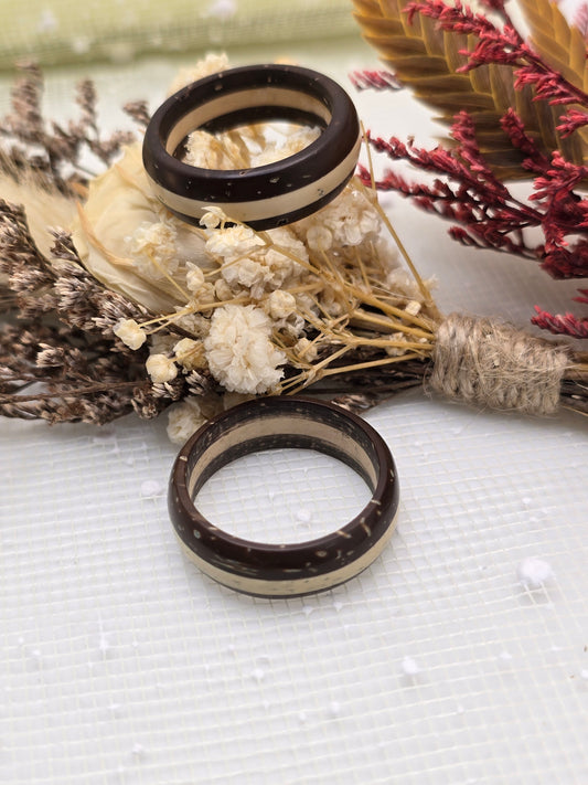 Coconut shell Ring
