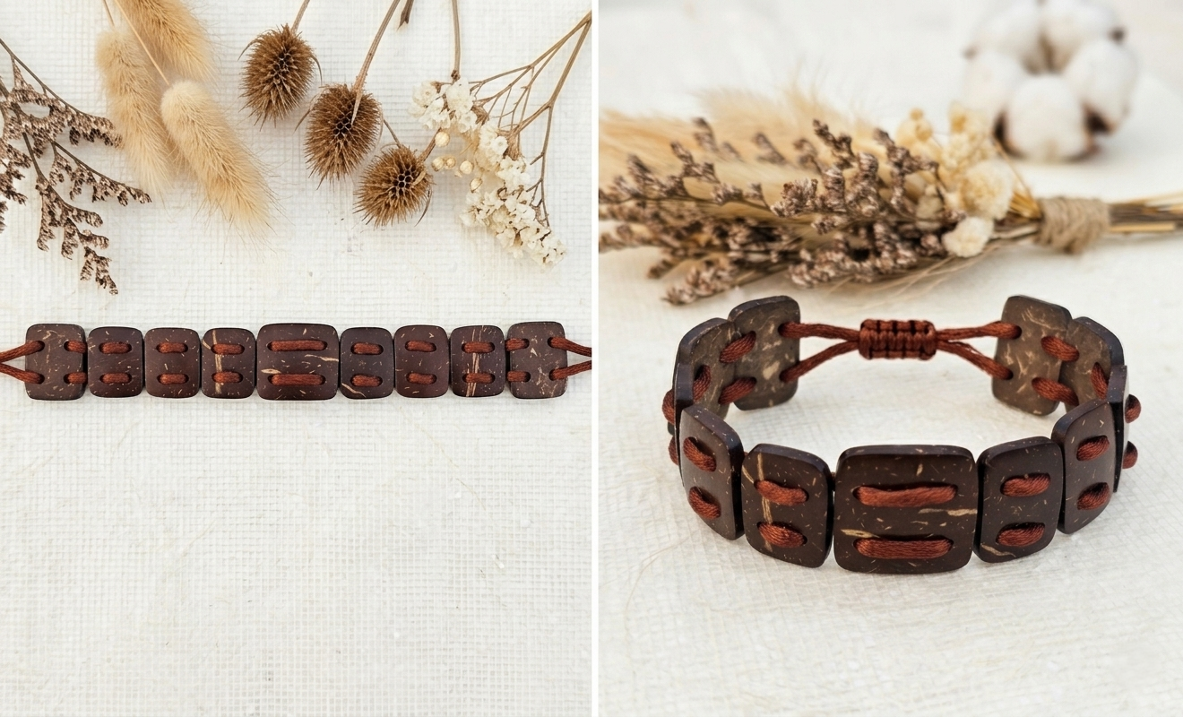 Coconut Shell Bracelets