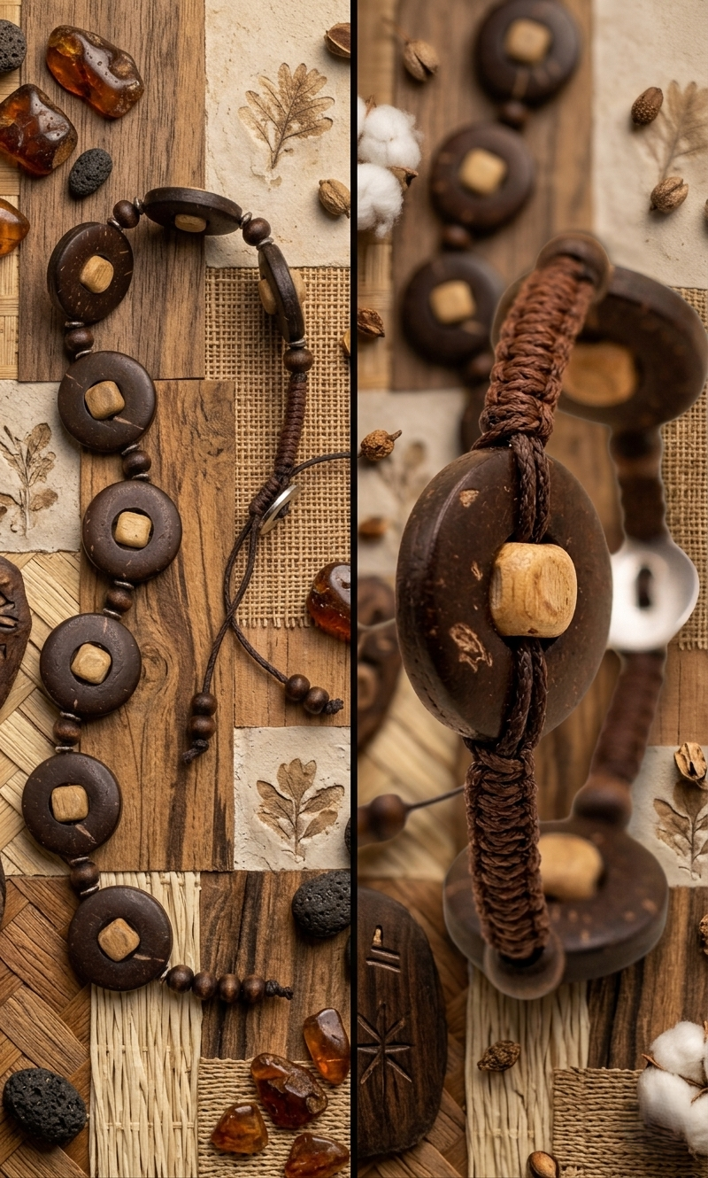 Coconut Shell Bracelets