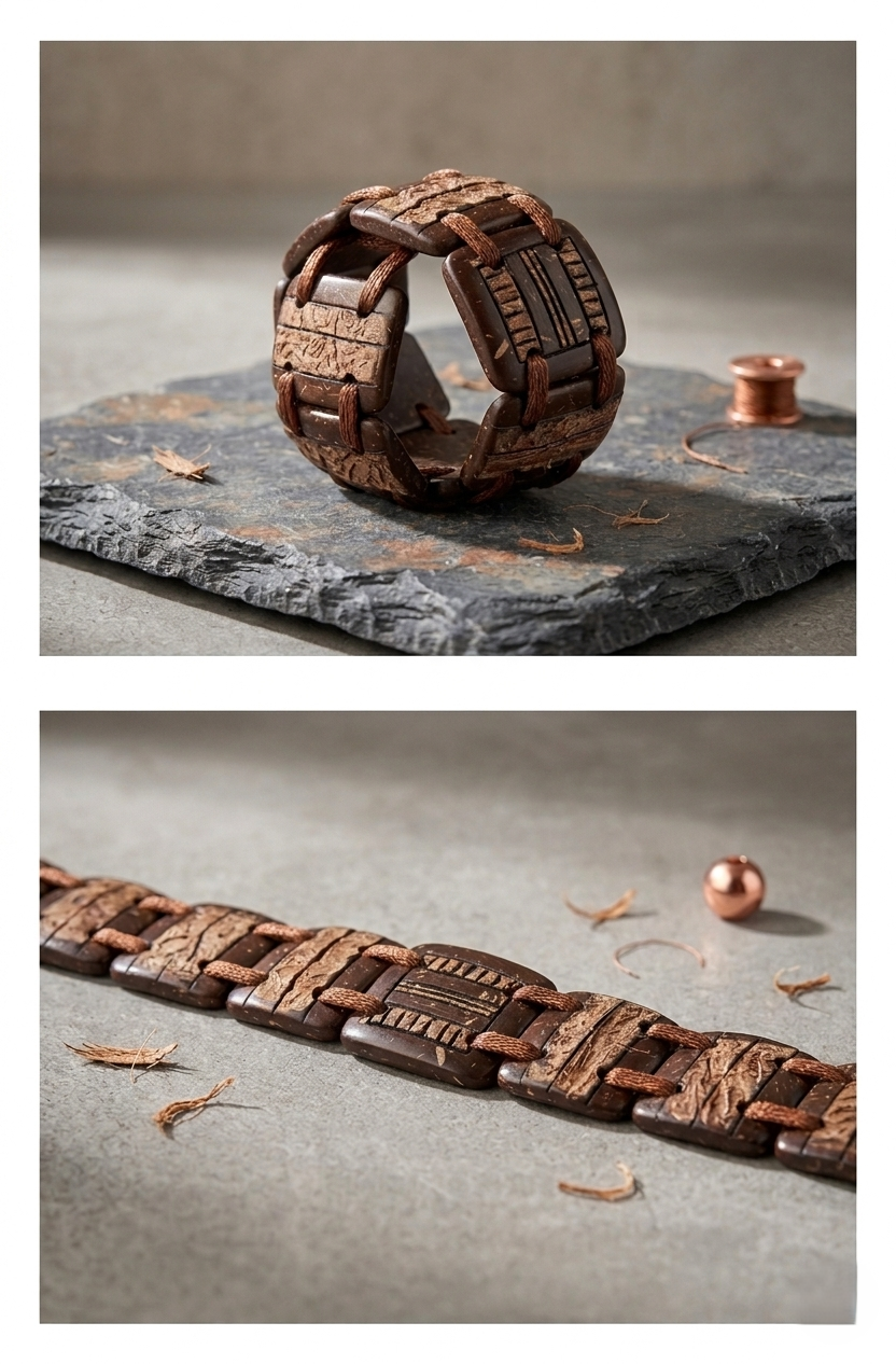 Coconut Shell Bracelets