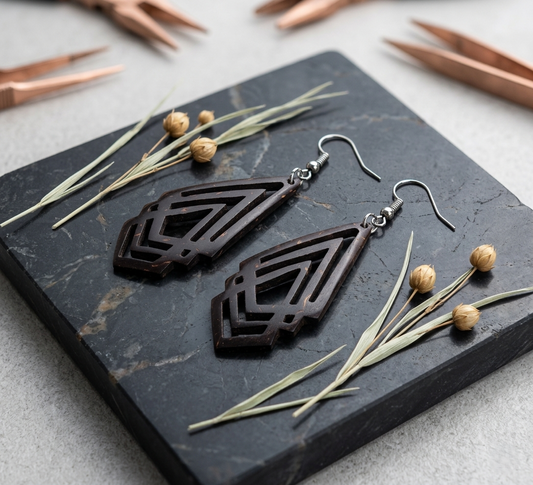 Coconut shell Earrings