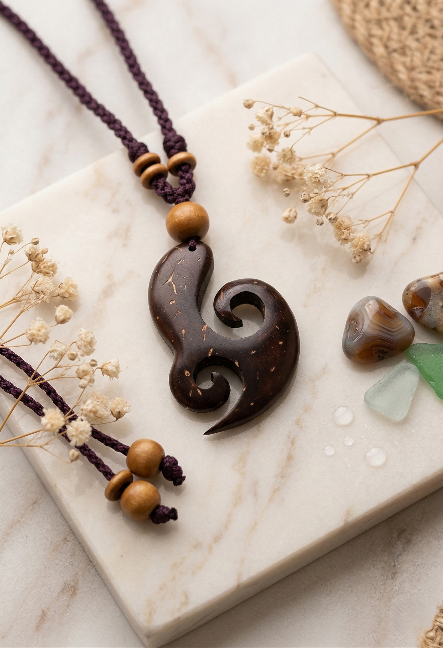 Coconut shell Necklace