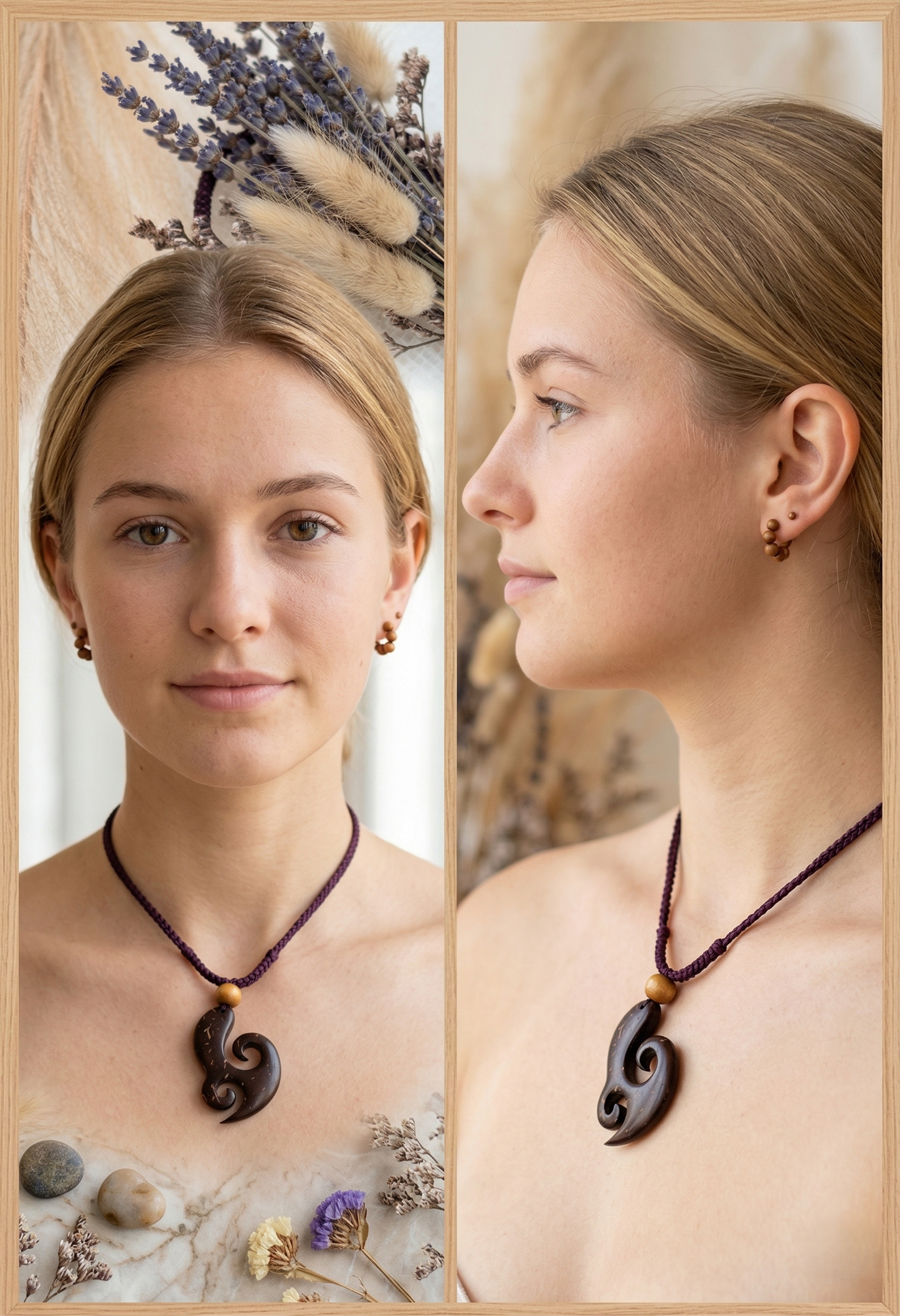 Coconut shell Necklace
