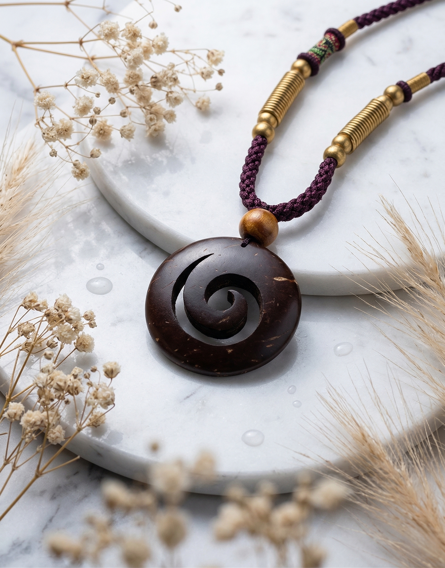 Coconut shell Necklace