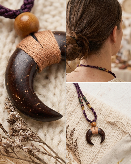 Coconut shell Necklace