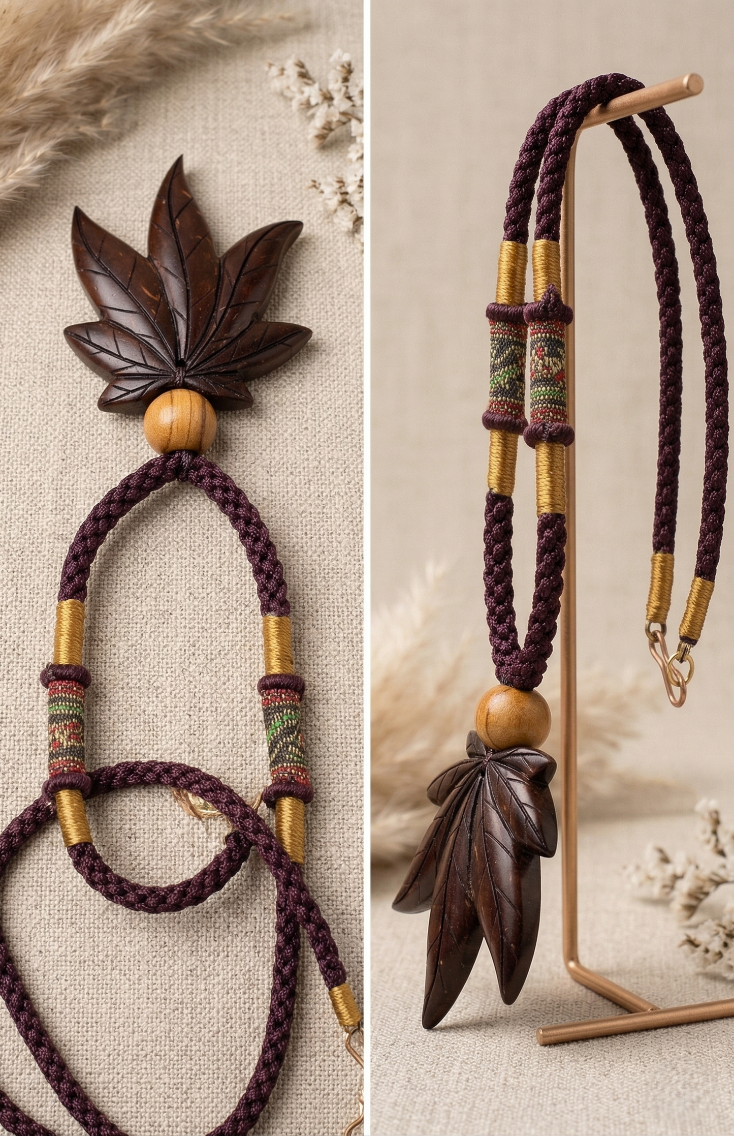 Coconut shell Necklace