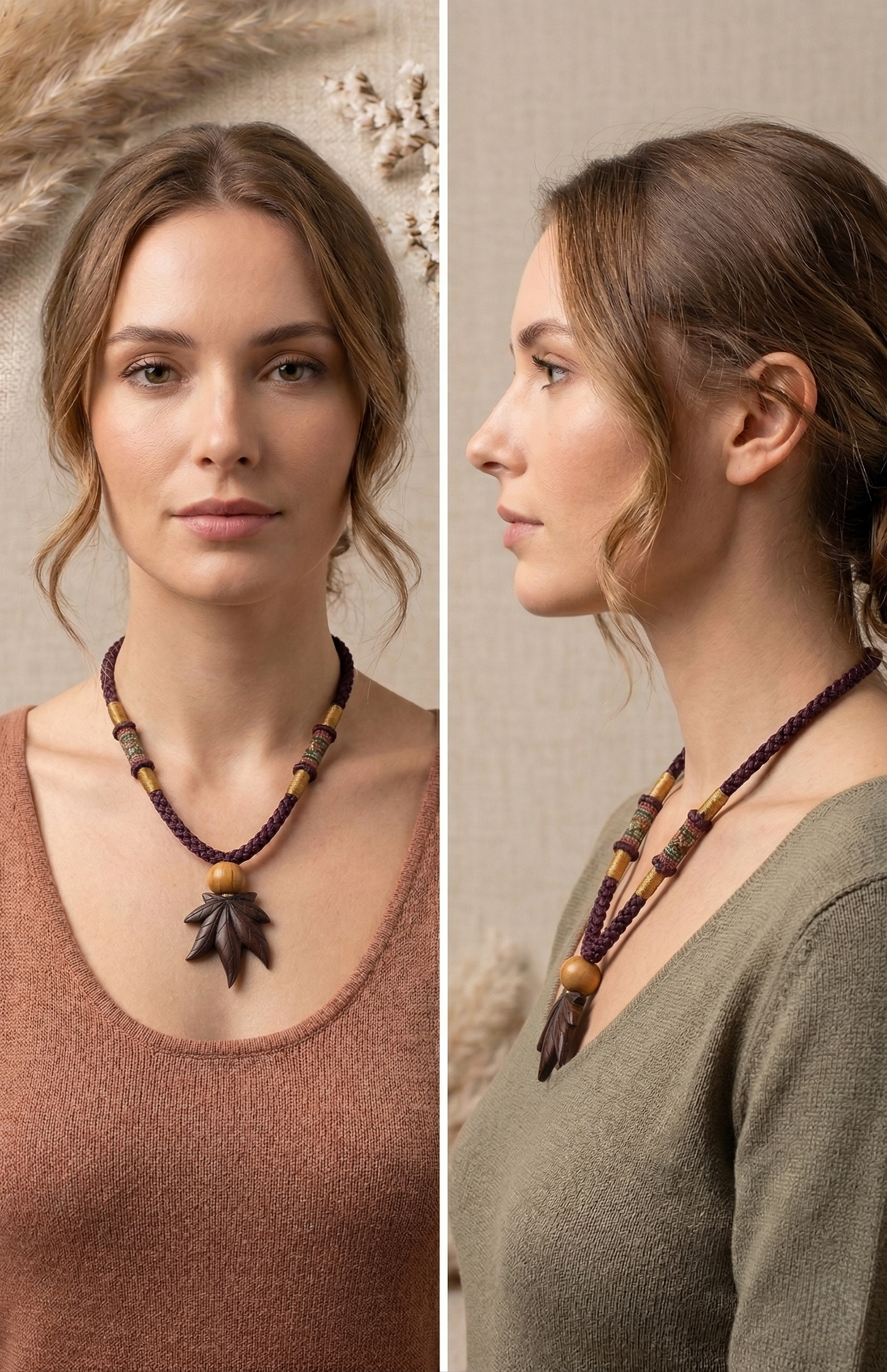 Coconut shell Necklace