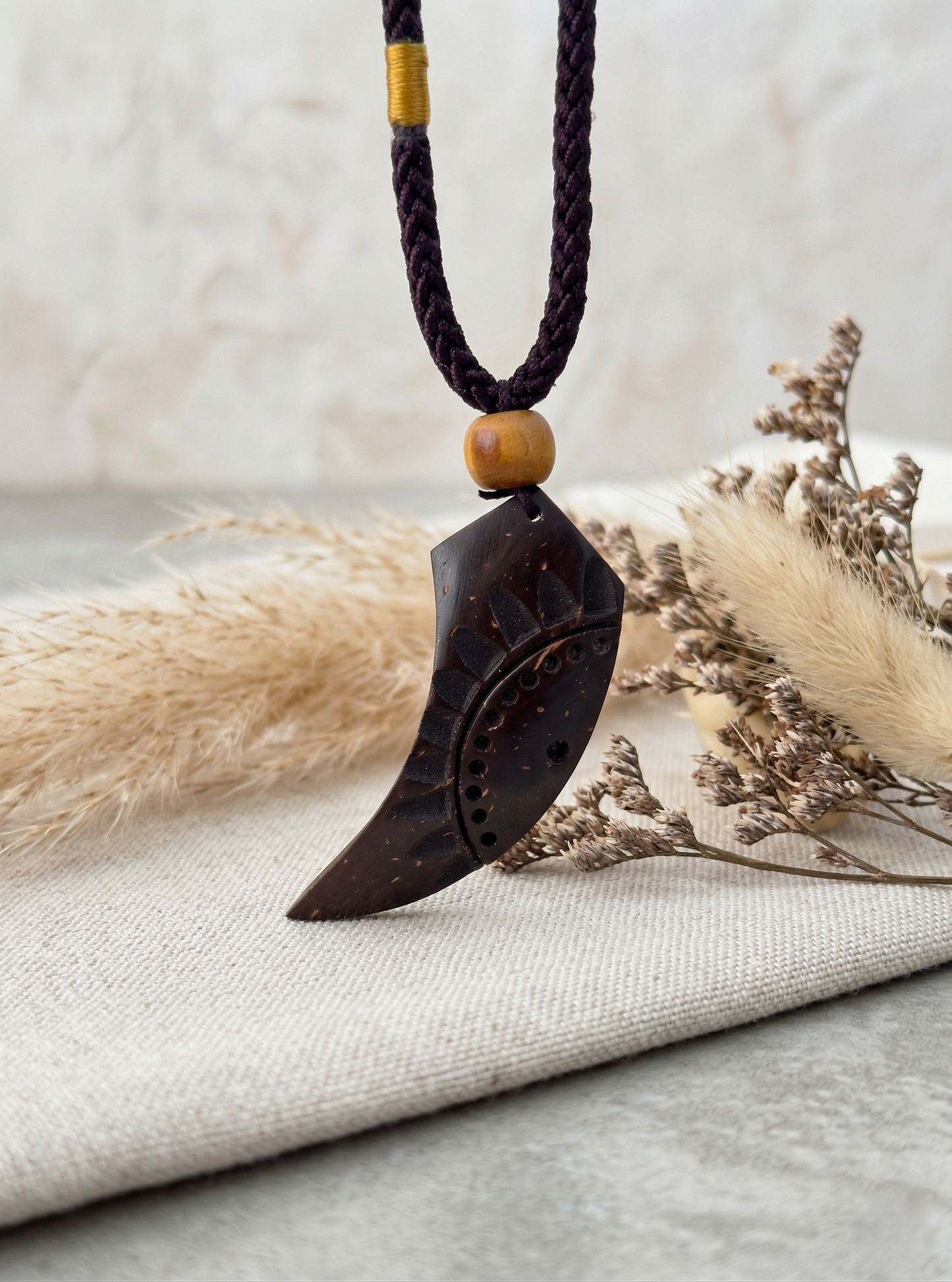 Coconut shell Necklace