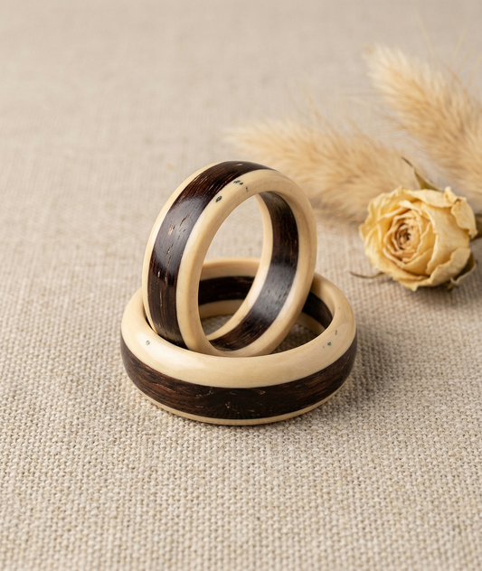 Coconut shell Ring