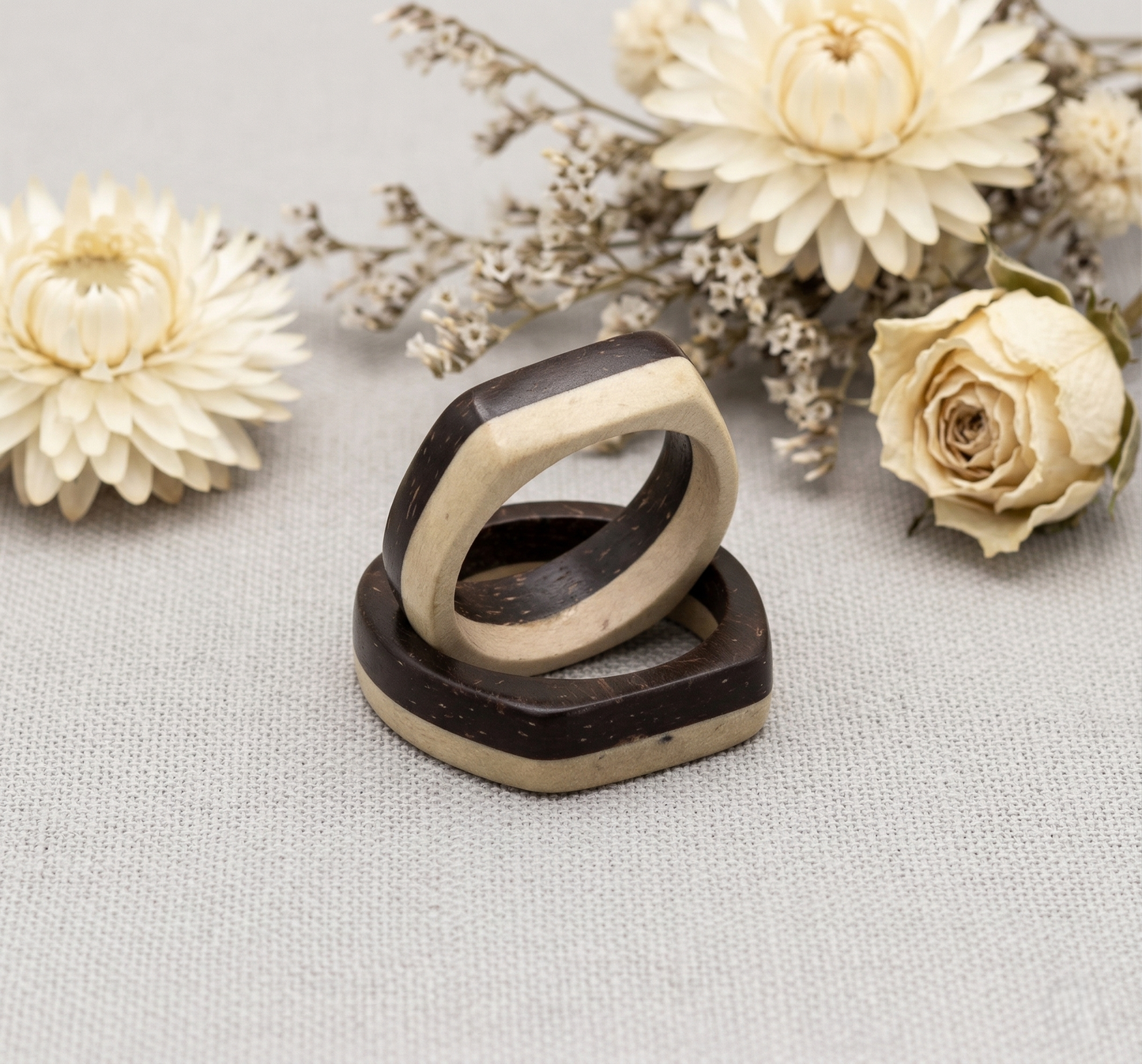 Coconut shell Ring