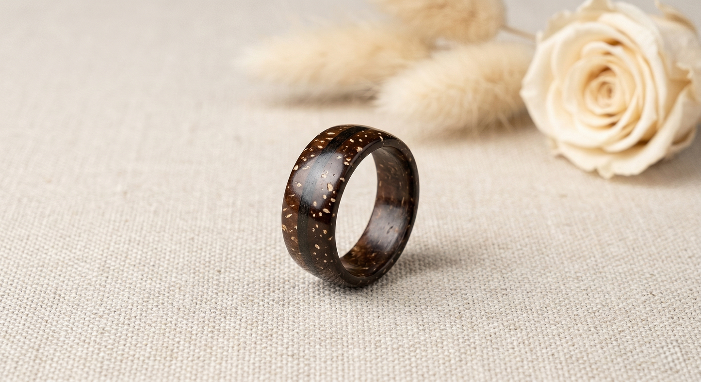 Coconut Shell Ring