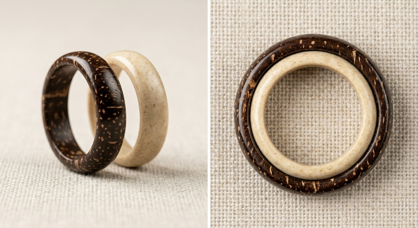 Coconut Shell Ring