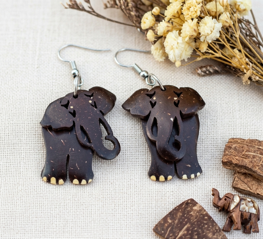 Coconut shell Earrings